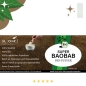 Mobile Preview: Super Baobab Bio Pulver Coverbild Etikett